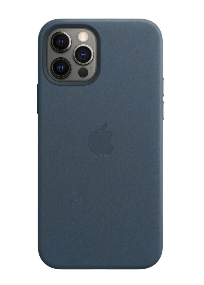 Кожаный чехол MagSafe для iPhone 12 Pro / 12 , тихоокеанский синий ...