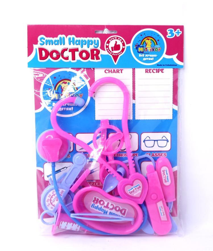 Игрушка Набор доктора 12предметов Маленький доктор (п/упаковка с ...