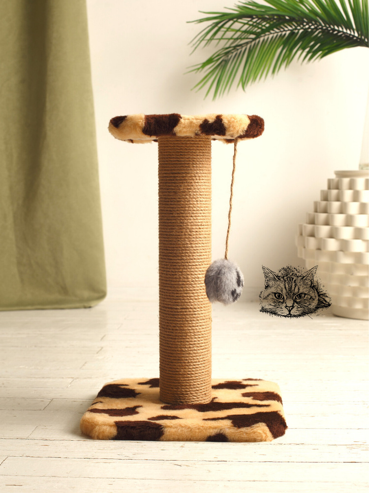 Когтеточки-столбики для кошек 🐈 - купить в Москве в интернет-магазине апекс124.рф