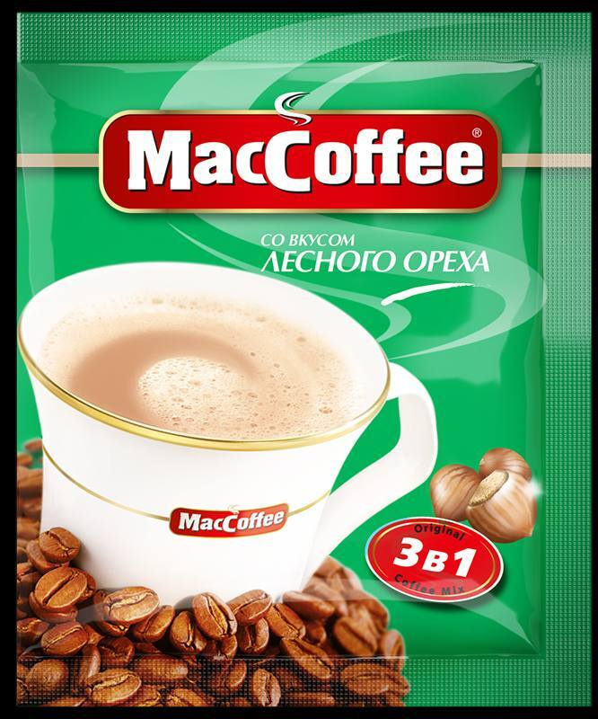 MacCoffee Кофе растворимый 450г. 25шт. #1