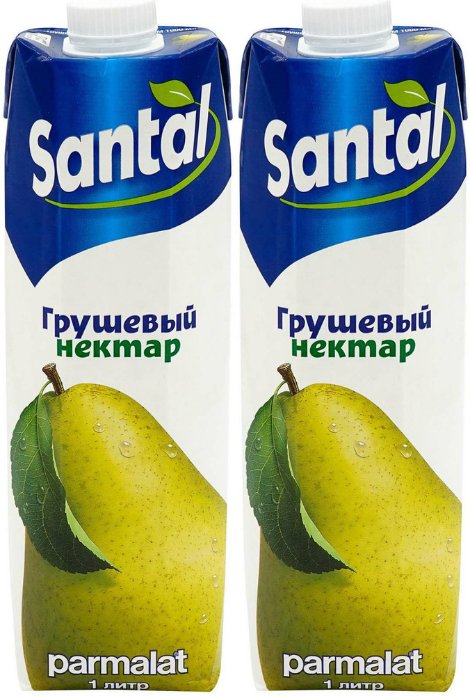 Нектар Santal грушевый 1 л в упаковке, комплект: 2 упаковки #1