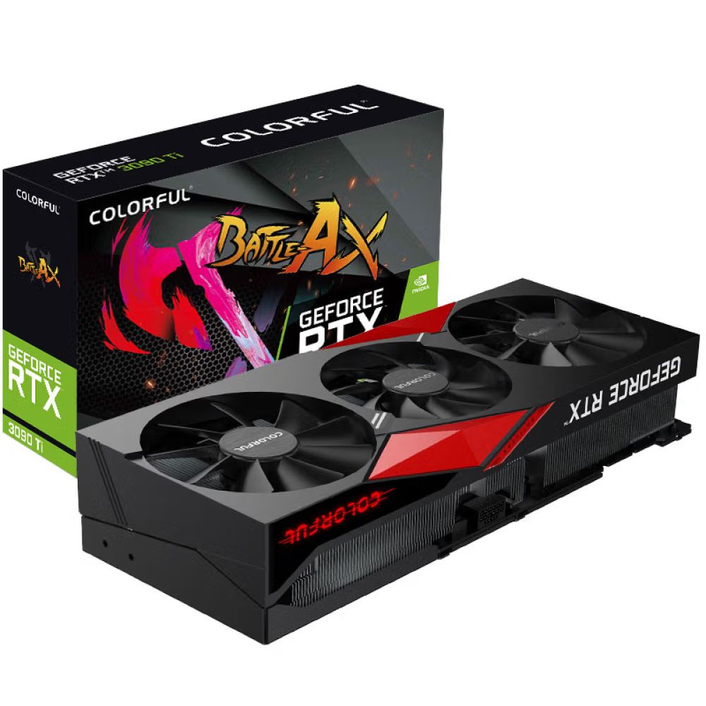 Видеокарта colorful geforce. RTX 3090 ti. РТХ 3090 ti 24гб. RTX 3050 Battle AX. Видеокарта RTX 3090 ti.