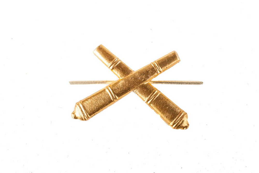 Эмблема петличная РВиА "золото" на погоны, петлицы (4 шт.)  #1