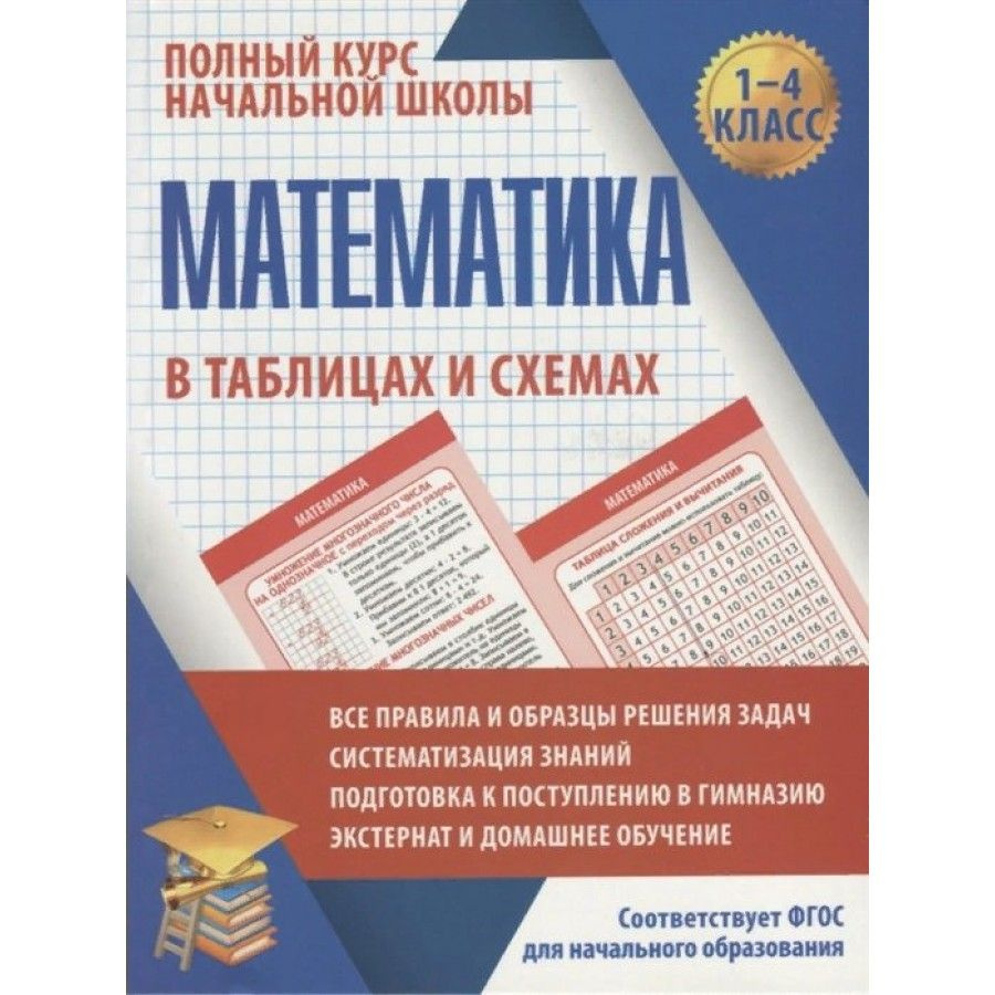 ФГОС. Математика в таблицах и схемах. Справочник. 1-4 класс Латышева Н.А. -  купить с доставкой по выгодным ценам в интернет-магазине OZON (704724693)