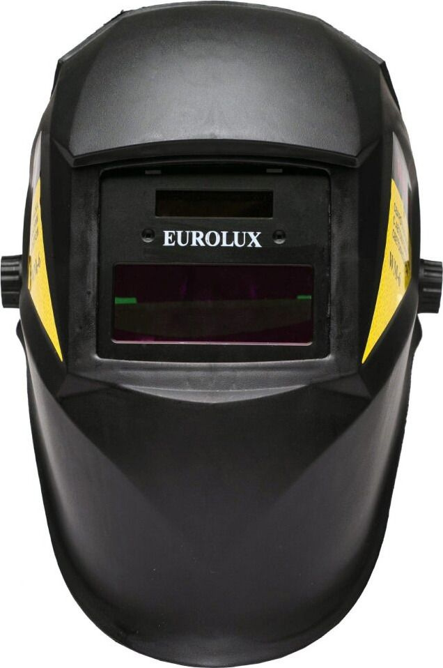 Маска сварщика EUROLUX WM-6 / щиток сварщика (смотровое окно - 90х35 мм) защитная маска  #1