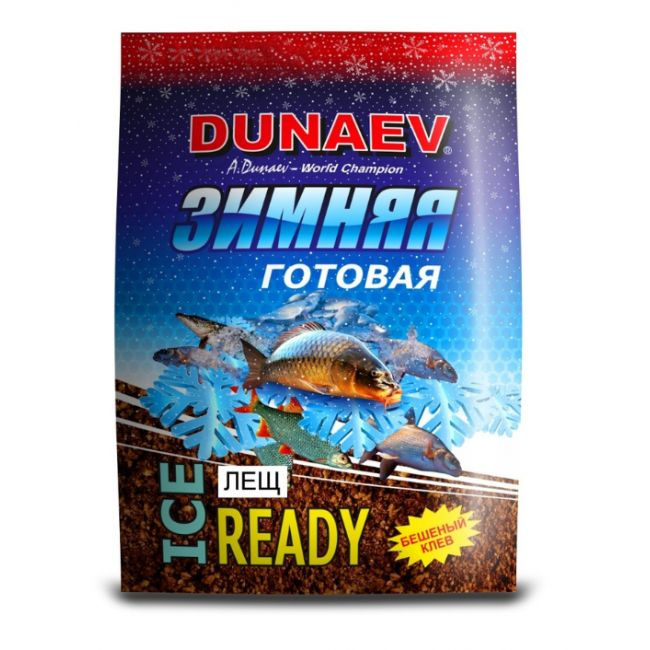 Прикормка "DUNAEV iCE-READY" 0.5кг Лещ #1