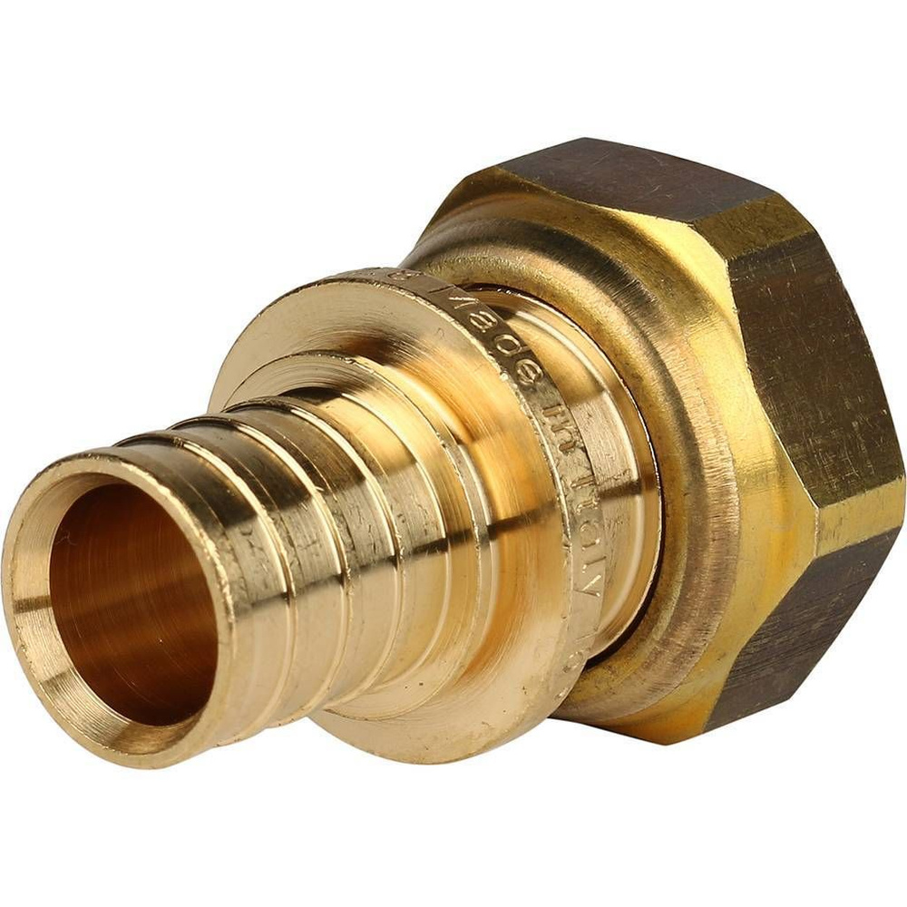 Переходник STOUT SFA-0034-002034 с накидной гайкой (евроконус) 20xG 3/4" для труб из сшитого полиэтилена #1