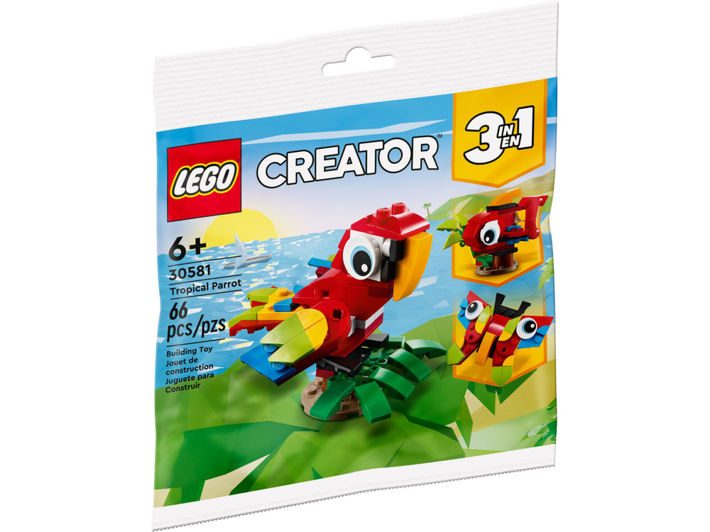 Конструктор LEGO Creator 30581 Тропический попугай #1