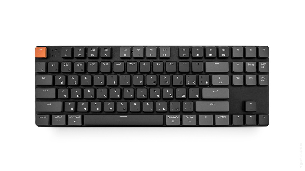 Клавиатура механическая Keychron K1SE RGB, переключатели Keychron Optical Low Profile Banana  #1