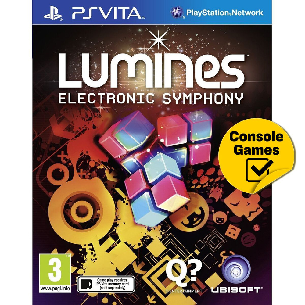 Игра PS Vita Lumines: Electronic Symphony (PlayStation Vita, Английская  версия) купить по низкой цене с доставкой в интернет-магазине OZON  (1245223941)