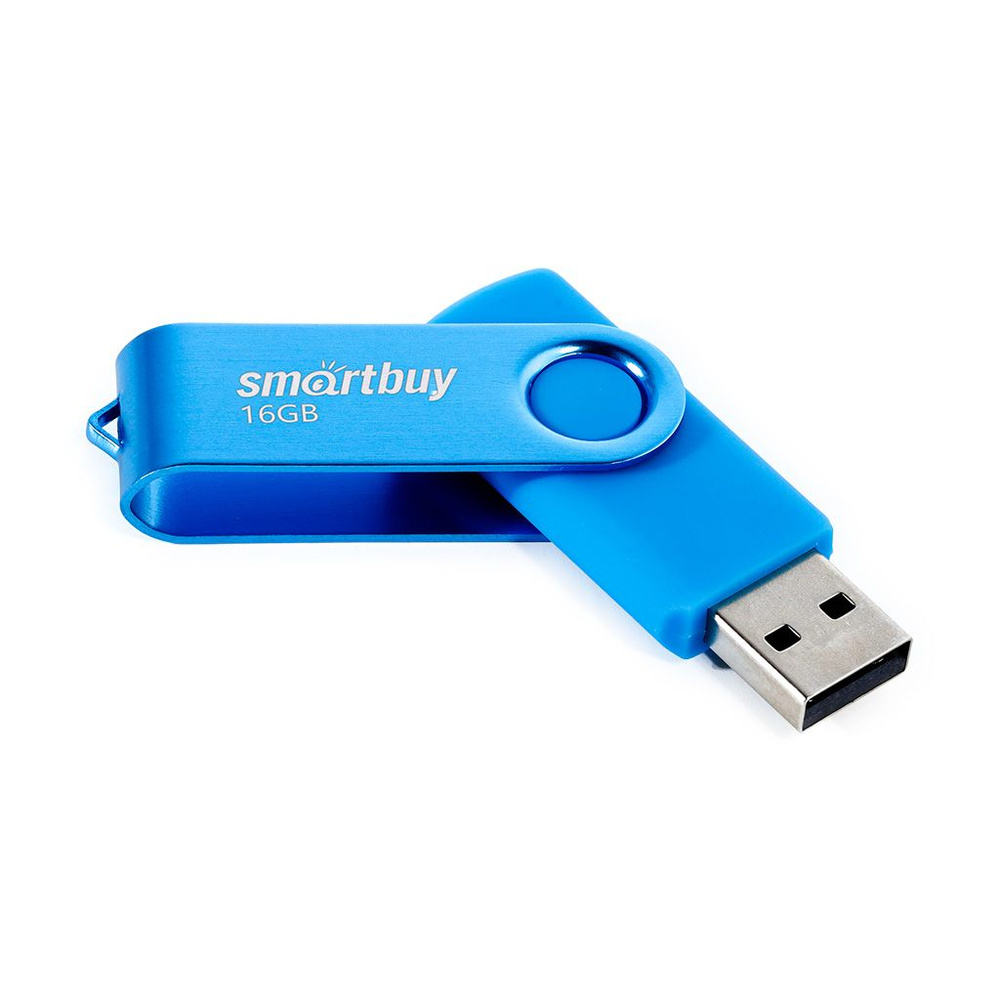 USB флеш накопитель 16 Gb SmartBuy Twist Blue (SB016GB2TWB)