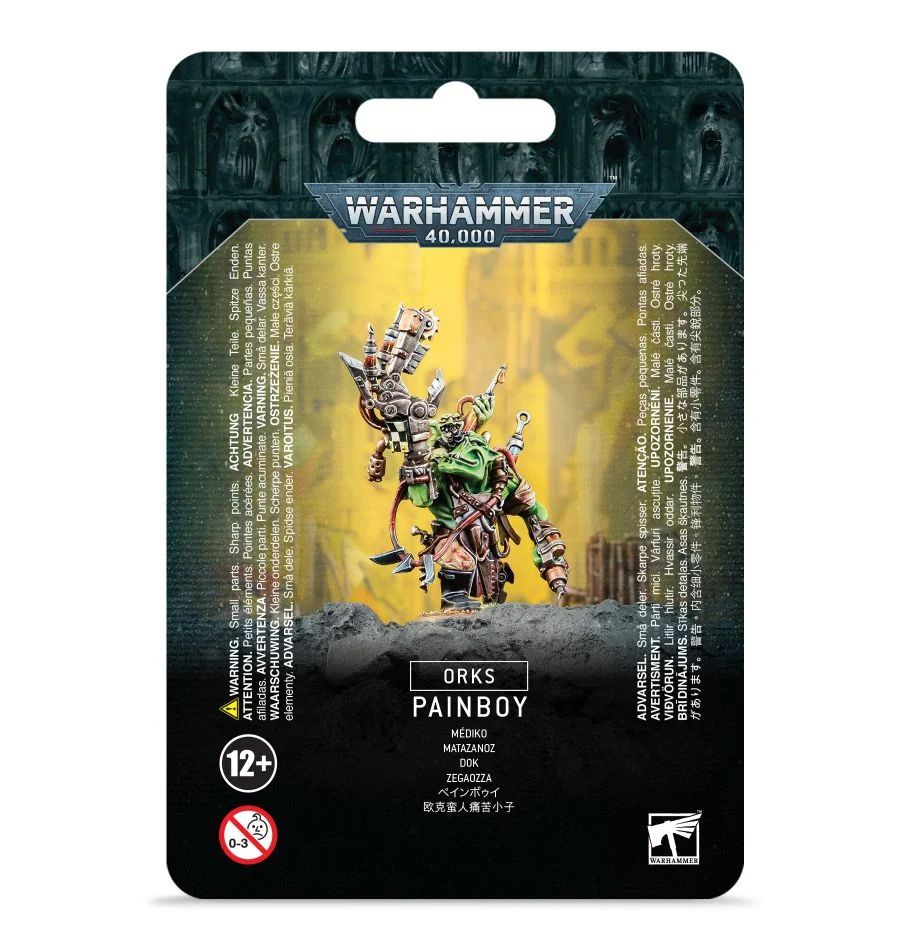 Набор миниатюр для настольной игры Warhammer 40000 - Ork Painboy - купить с  доставкой по выгодным ценам в интернет-магазине OZON (897256727)