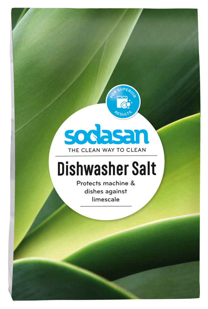 Соль для посудомоечных машин, Sodasan, ЭКОЛОГИЧНАЯ, 2 кг #1