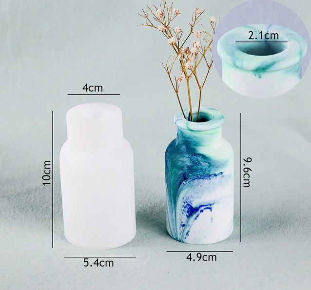 Силиконовая форма для Гипса, Бетона. Молд для кашпо, Ваза - купить с ...