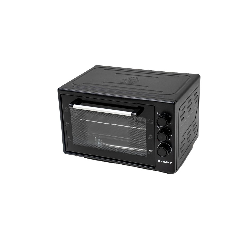 Мини-печь KRAFT 8693709890984, черный купить по низкой цене с доставкой ...