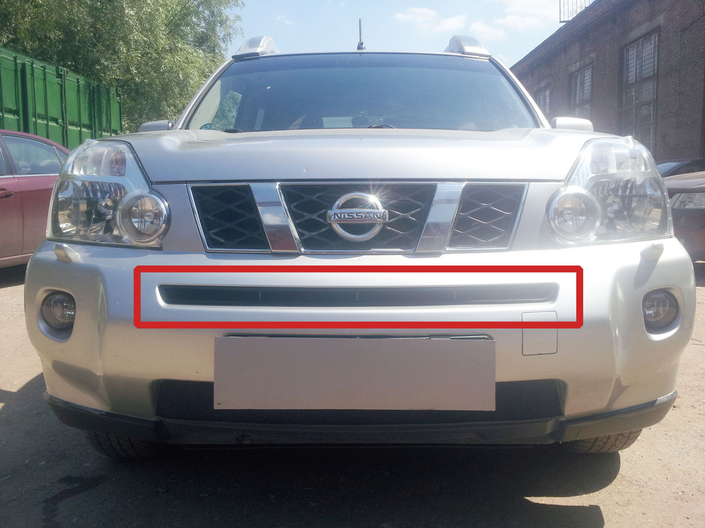 Решетки в бампер Premium на Nissan X-Trail T31