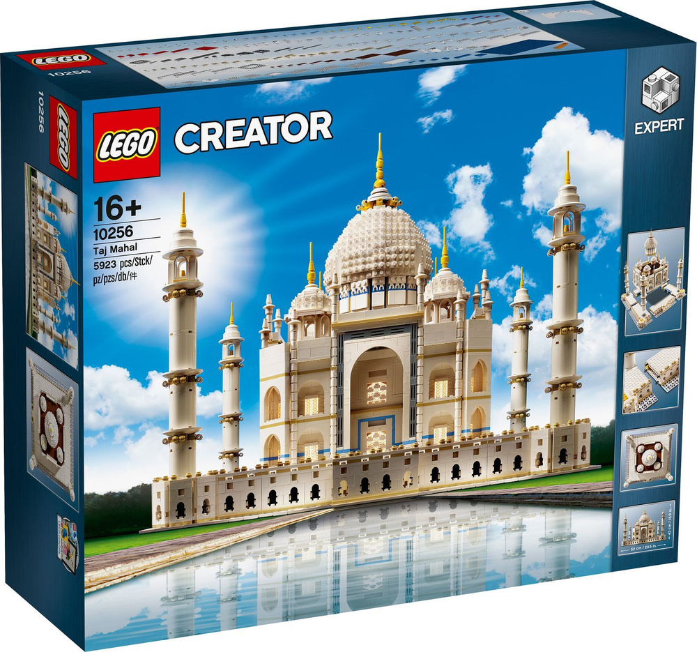 Конструктор LEGO CREATOR Тадж Махал, 5923 детали, 16+, 10256