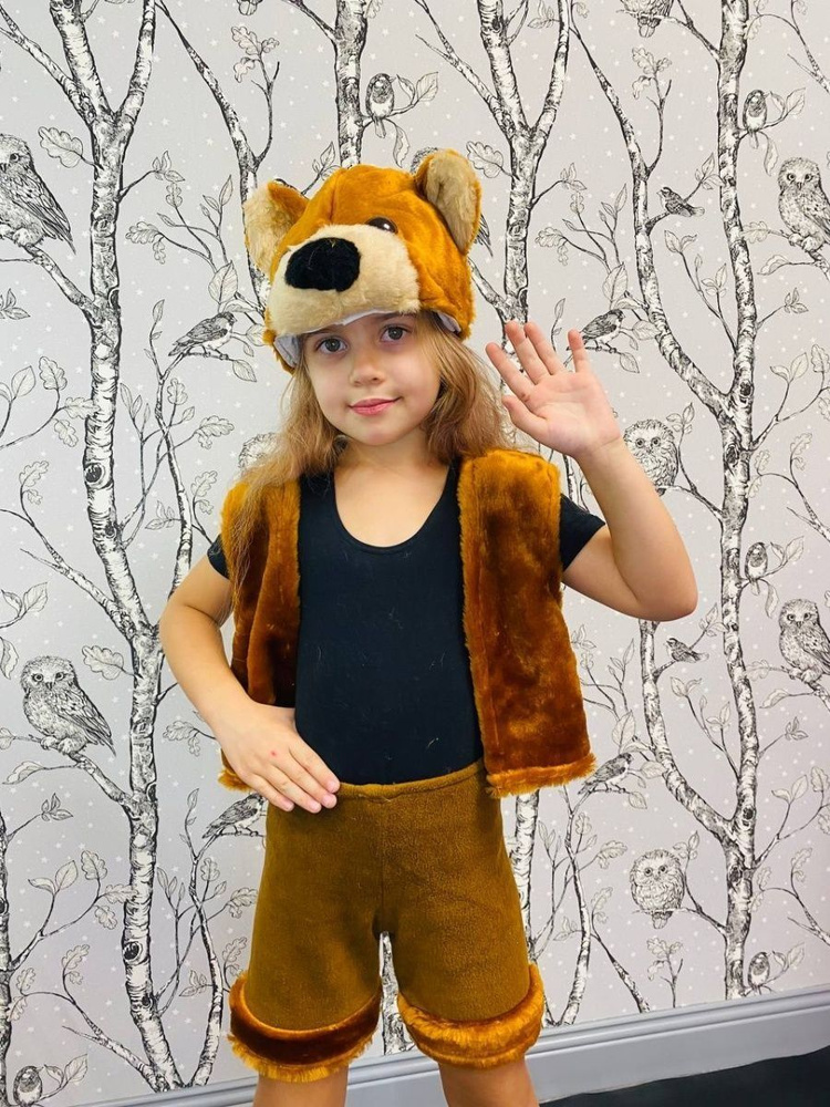 Детский костюм Медведя для мальчика 4-5 лет