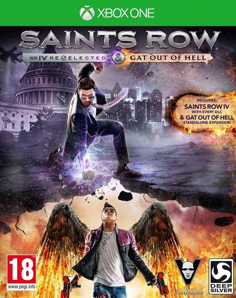 2 1 Saint Row 4 Gat out of Hell RUS sub Xbox One