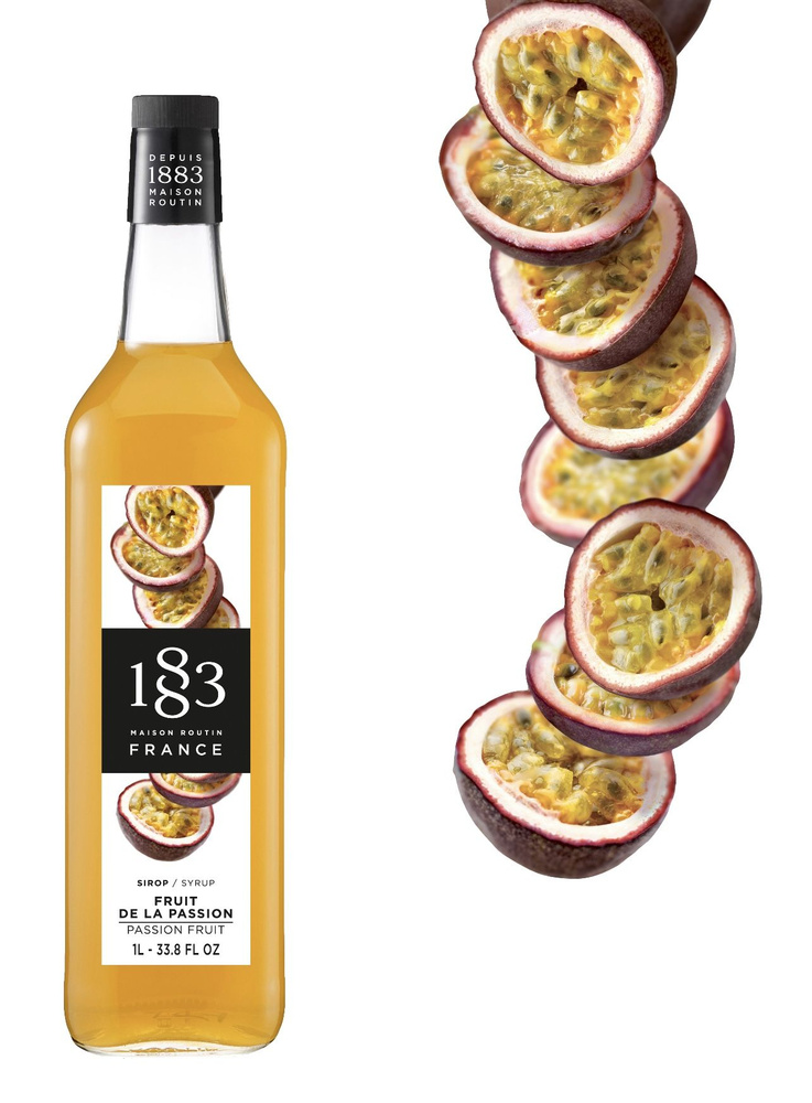 Сироп Маракуйя 1л Maison Routin 1883 - купить с доставкой по выгодным ...
