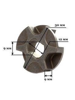Звездочка для электропилы цепной MAKITA UC4020/3520/3020 - купить по ...