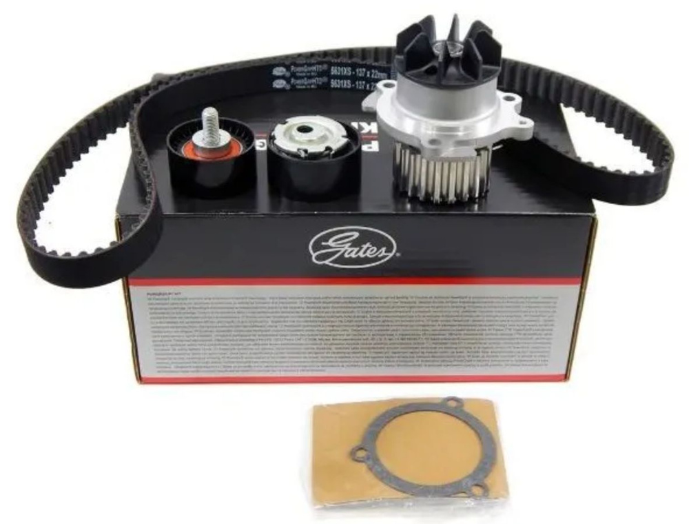 Оригинальный комплект ГРМ Gates KP15631XS1 + помпа на ВАЗ Приора ...