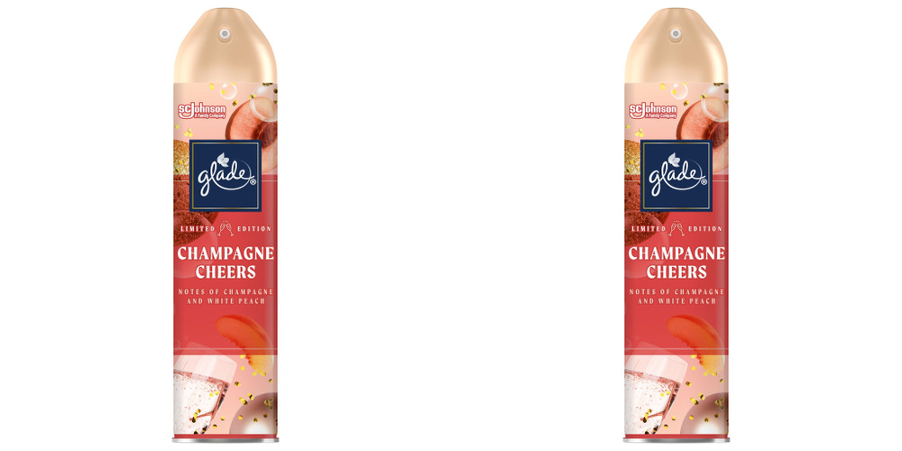 Glade Освежитель воздуха, Champ Cheers, 300 мл., 2 шт. #1