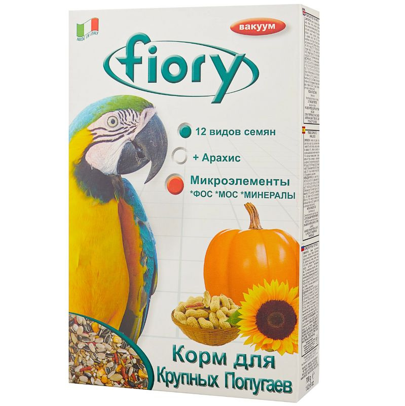 FIORY корм для крупных попугаев Pappagalli, 700 г #1