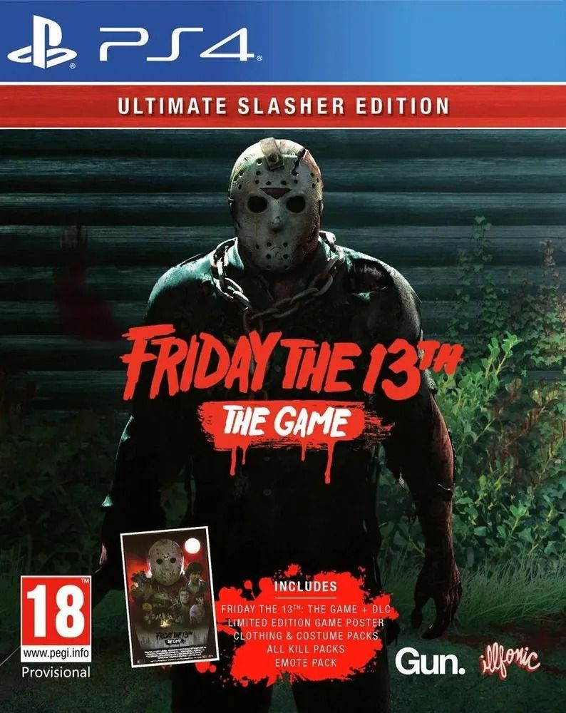 Игра Friday the 13th The Game Ultimate Slasher Edition (PlayStation 4,  Русские субтитры) купить по низкой цене с доставкой в интернет-магазине  OZON (828413403)