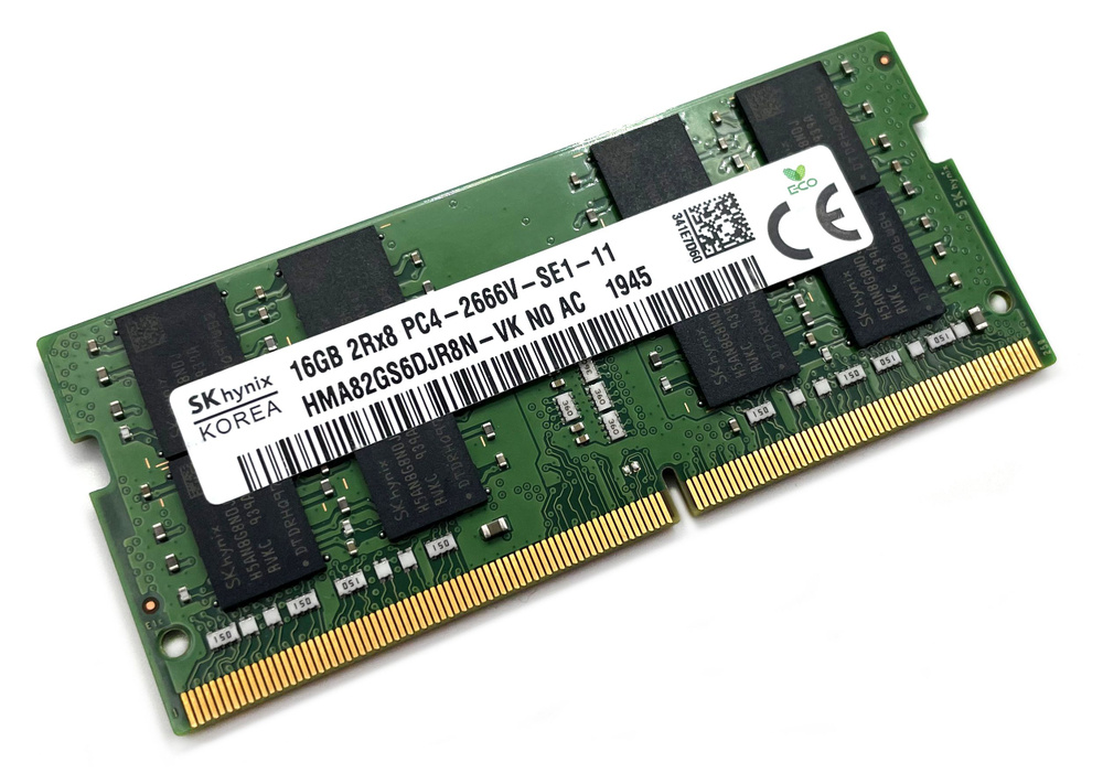 Модуль оперативной памяти Hynix DDR4 16Gb 2666 Mhz PC4-2666V ...
