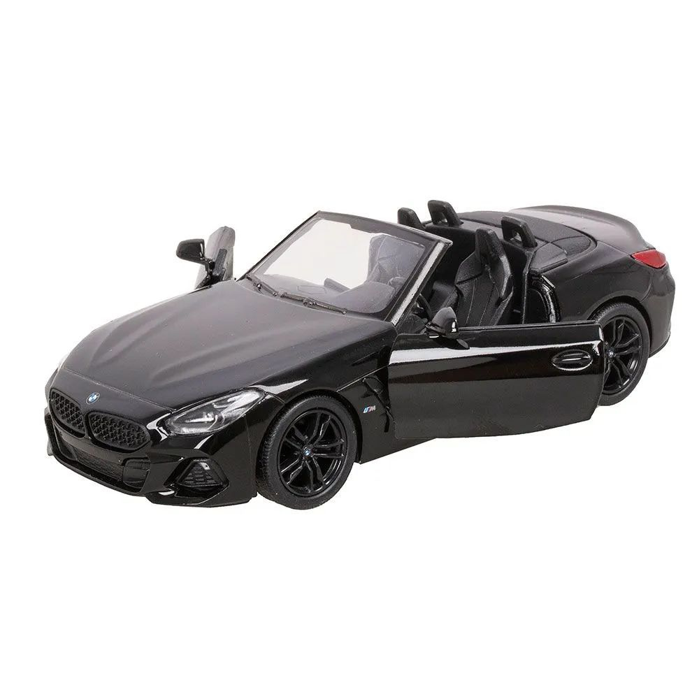 Масштабная модель машинки BMW Z4 Cabrio инерционный механизм, двери  открываются / 13 см Черная - купить с доставкой по выгодным ценам в  интернет-магазине OZON (834043695)