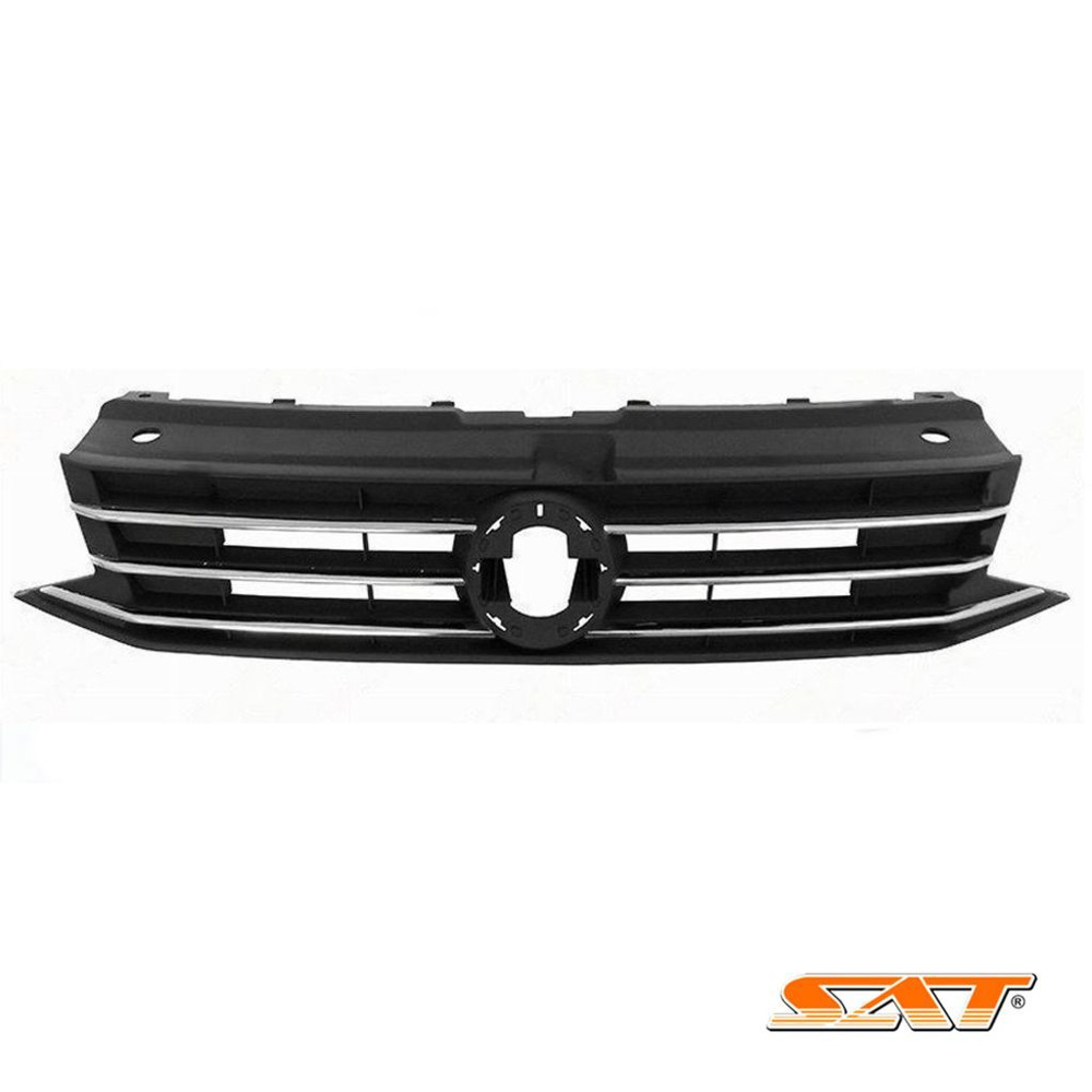 Решетка радиатора Volkswagen Polo 14-20 (4D SED)