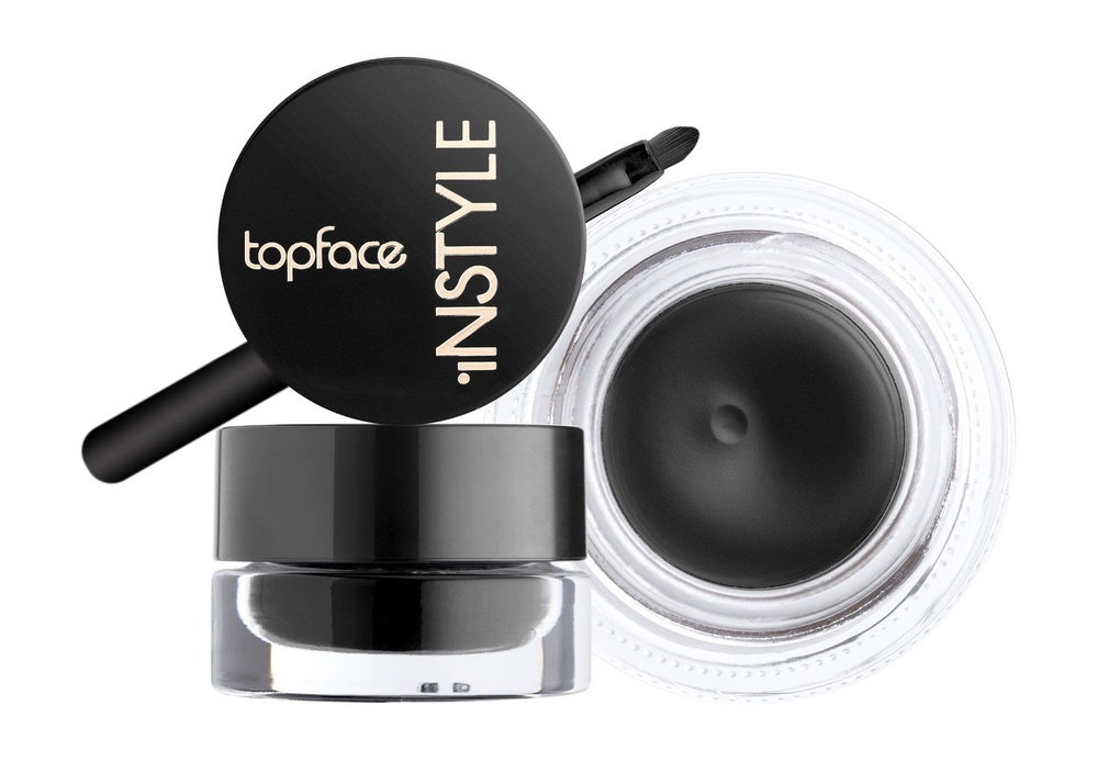 Topface Гелевая подводка для глаз Instyle Gel Eyeliner водостойкая, 3,5 ...