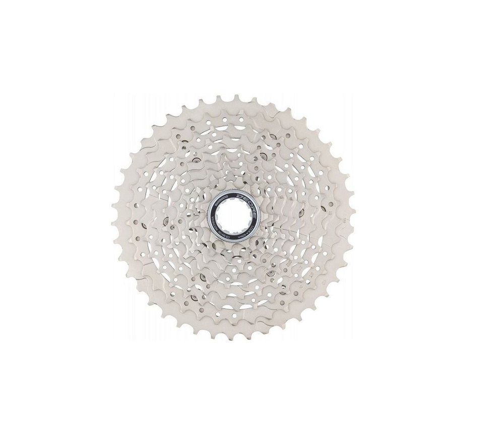 Кассета Shimano Deore, M4100, 10 скоростей, 11-42Т, серебристая, без ...