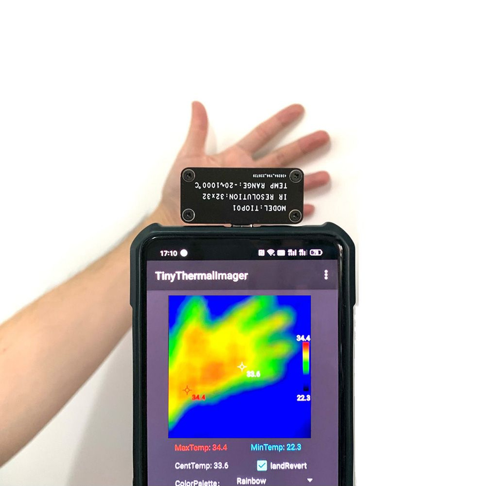 Мини-телефон Инфракрасный тепловизор для мобильного телефона Android