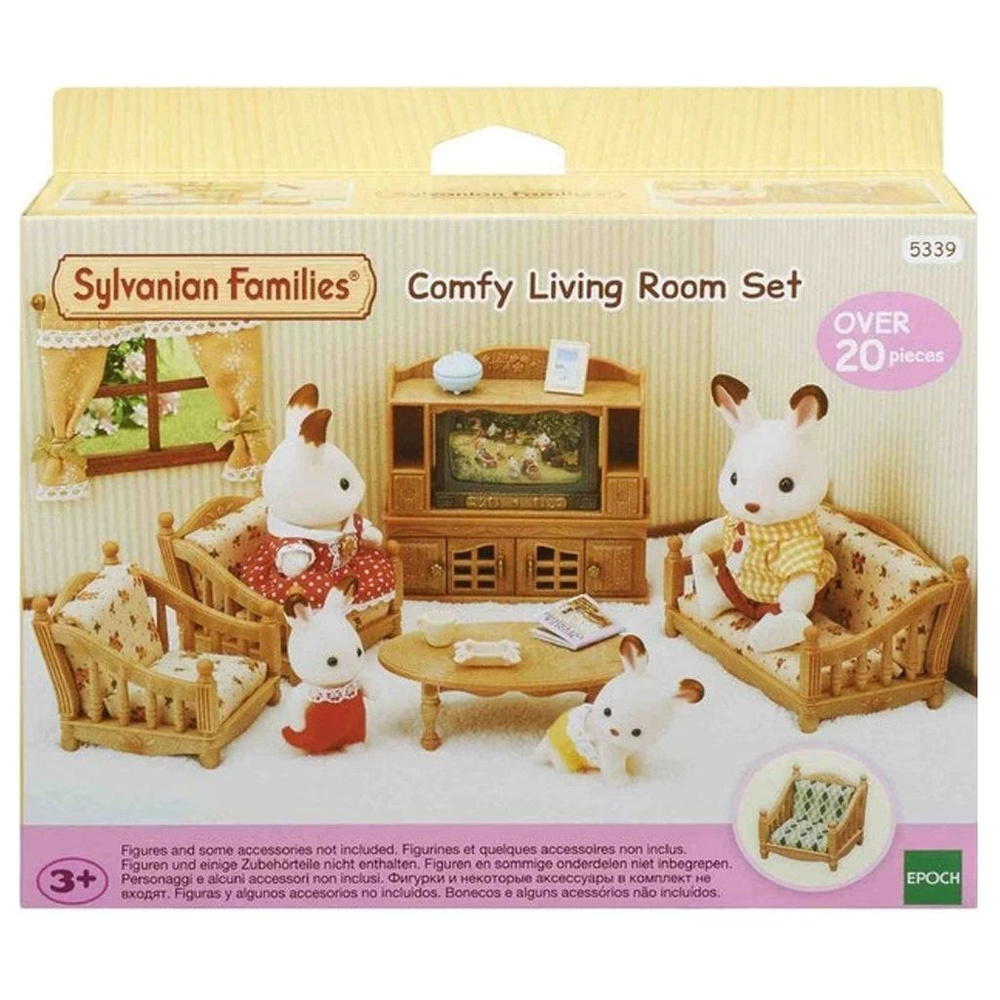 Sylvanian Families Набор Уютная гостиная - купить с доставкой по выгодным  ценам в интернет-магазине OZON (857693424)