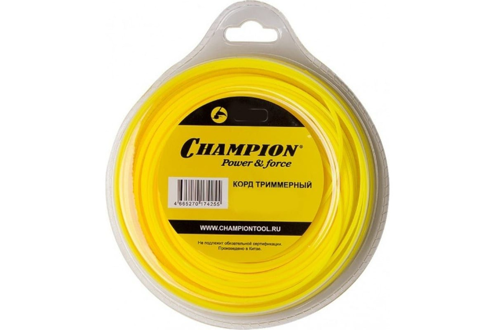 Корд триммерный (леска) CHAMPION Star 1.6мм* 15м (звезда) C5023 #1