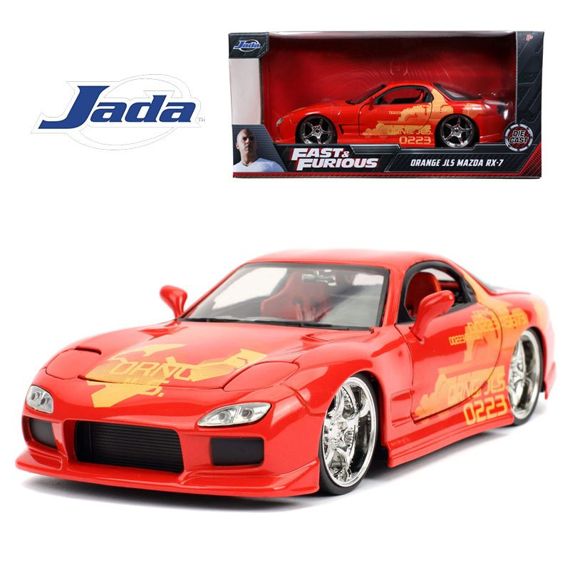 Машинка Fast and Furious Jada Форсаж 1:24 -JLS MAZDA RX-7 Model купить ...