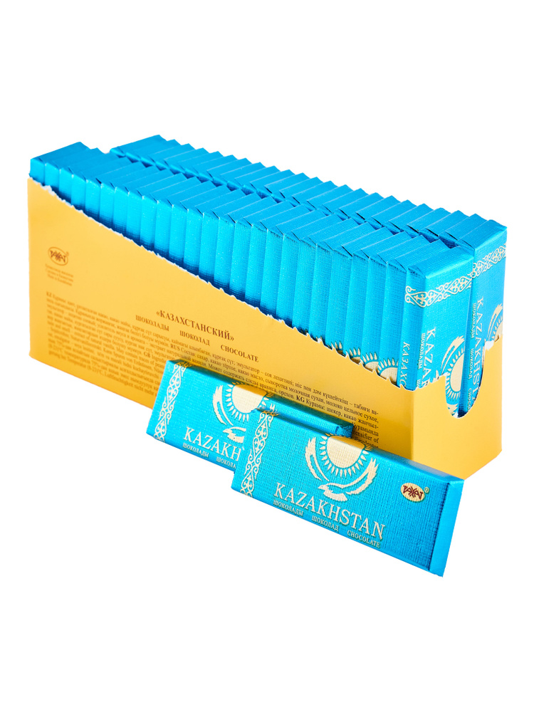 Казахстанский шоколад Рахат, 50шт по 20гр купить на OZON по низкой цене ...
