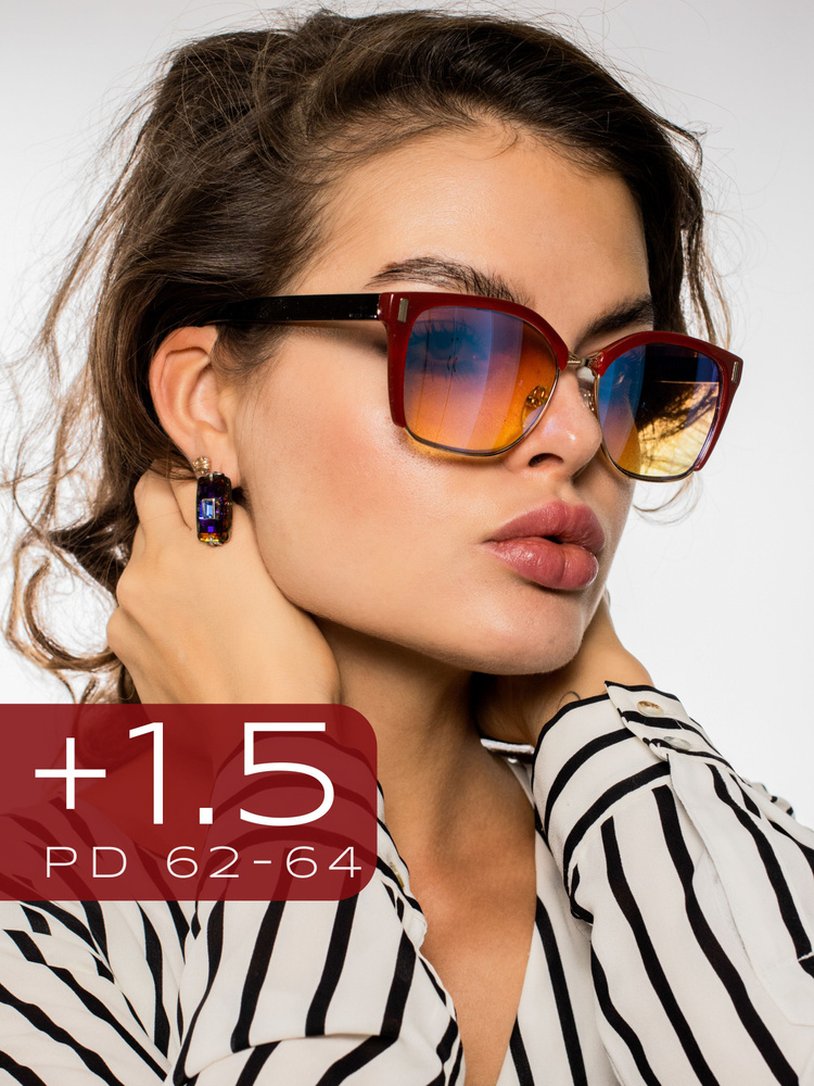 Готовые очки для зрения +1.5 / Корригирующие очки с диоптрией - купить ...