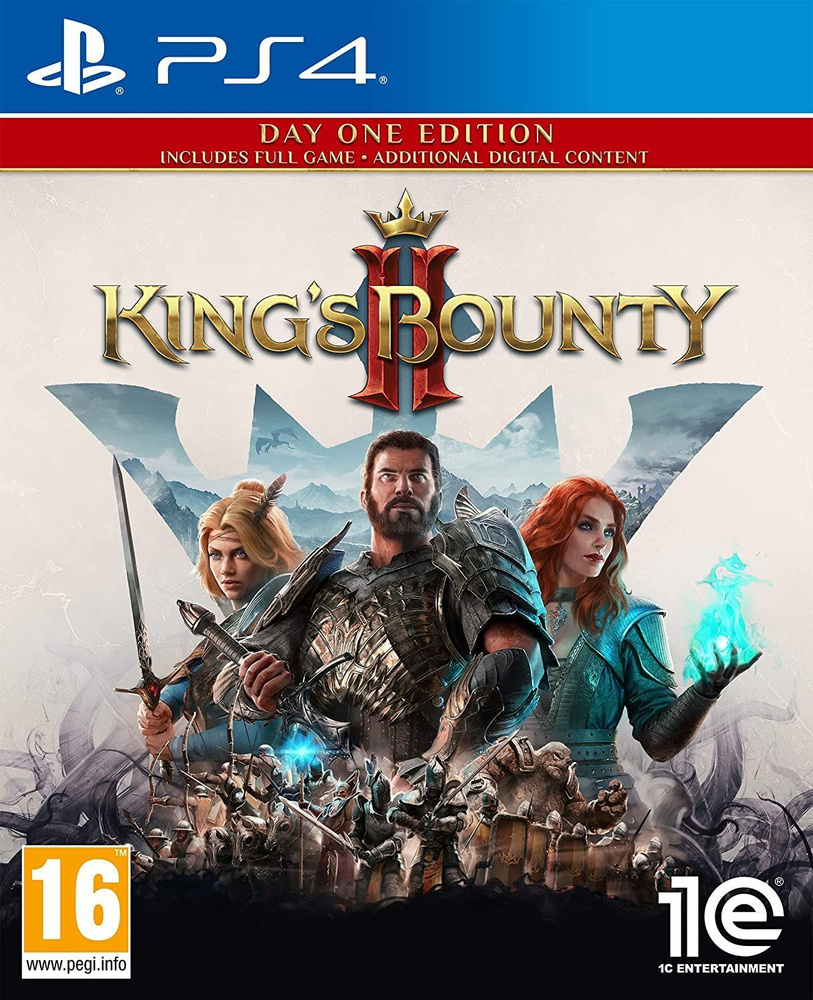 Игра King's Bounty 2 (PlayStation 4, Русская версия) Диск #1