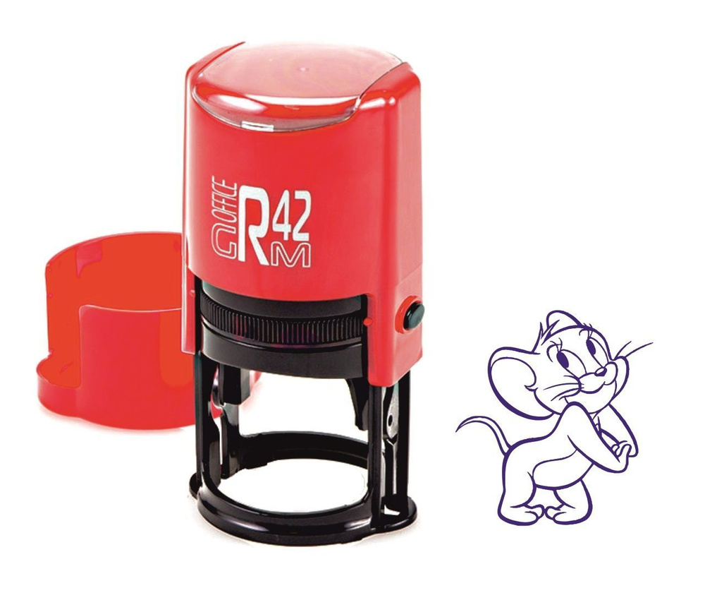 Печать автоматическая, оттиск \"Мышонок Джерри\" - купить с доставкой по ...