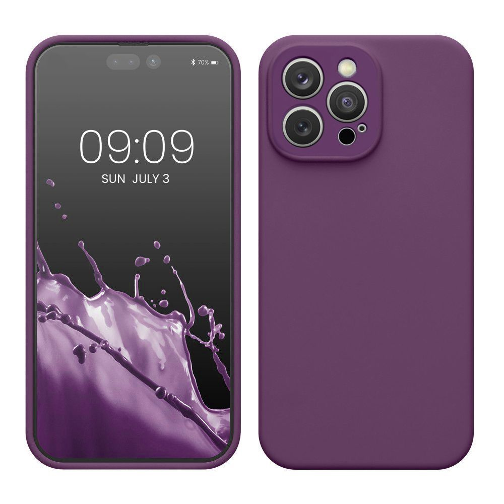 Силиконовый чехол для iPhone 14 Pro Max / Айфон 14 Про Макс с защитой ...