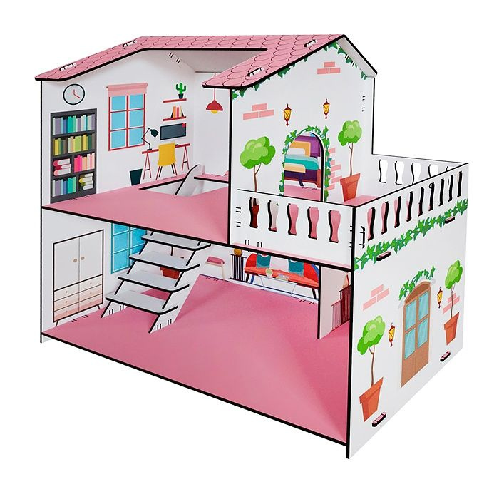 Кукольный домик с мебелью Варя