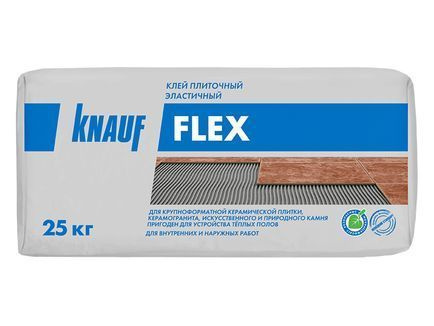 Клей для плитки эластичный KNAUF Флекс (Flex) 25кг #1