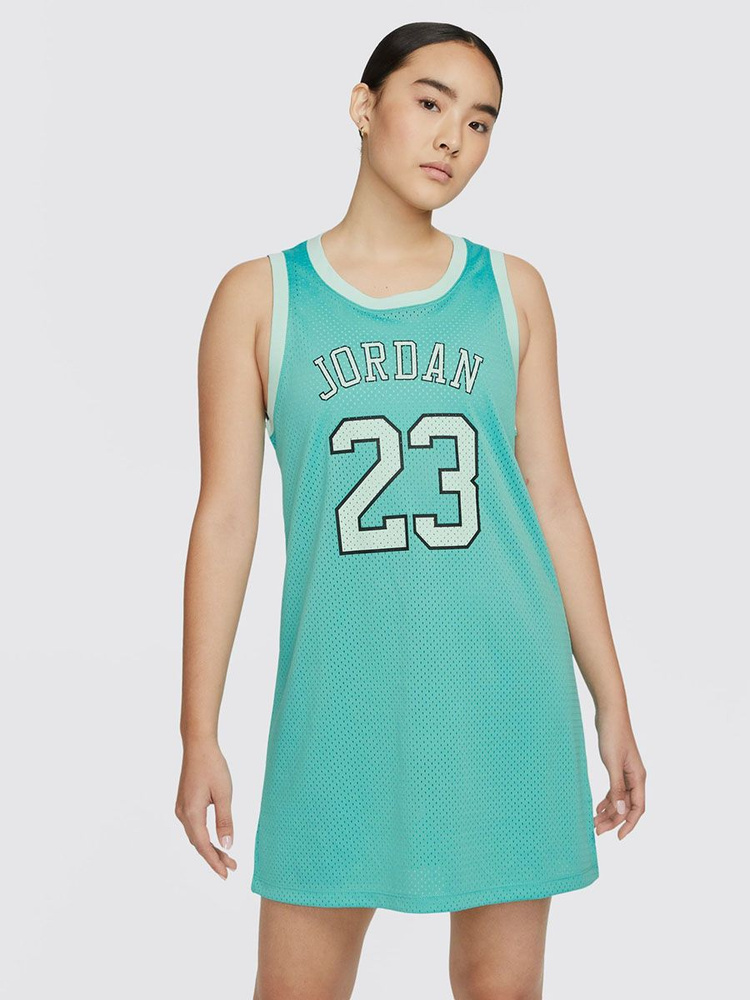 Jordan W J Heritage Dress Core washed teal mint