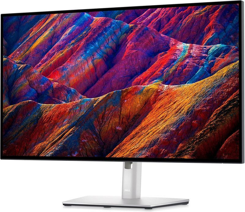 27" Монитор 27" U2723QE (3840x2160)DPHDMIType-C; ВАЖНО:БЕЗ EU кабеля пит в компл), серебристый  #1