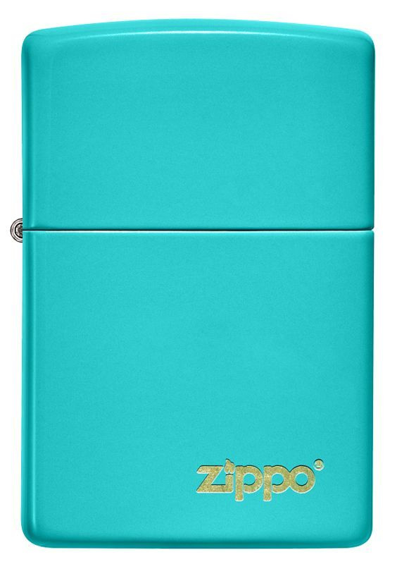 Зажигалка бензиновая Classic Flat Turquoise Zippo 49454ZL #1