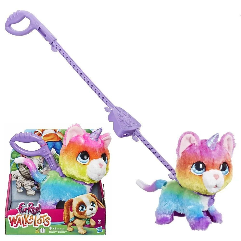 Интерактивная игрушка FurReal Friends E5307 Большой питомец на поводке ...