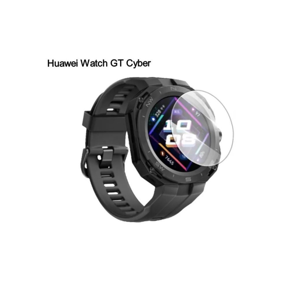 Гидрогелевая защитная пленка на экран смарт-часов Huawei Watch GT Cyber Stylish - 2 шт.  #1